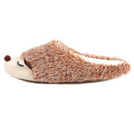 Load image into Gallery viewer, Women&#39;s Cute Animal Hedgehog Warm Home Slippers Plush House Slides
