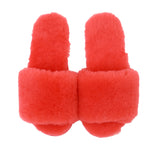 Load image into Gallery viewer, Millffy Wool Fur Slippers Sheepskin Slippers Real Fur Slippers Lambskin Leather Slippers
