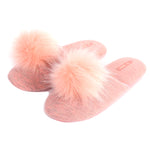 Load image into Gallery viewer, Millffy ballet slippers for women house shoes womens ballerina slippers yoga cozy pompom slippers
