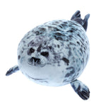 Load image into Gallery viewer, Millffy Sea Lion Plush Toys 3D Novelty Throw Pillows Soft Seal Plush Stuffed Housewarming Party Hold Pillow(Seal, 60cm 23inch)
