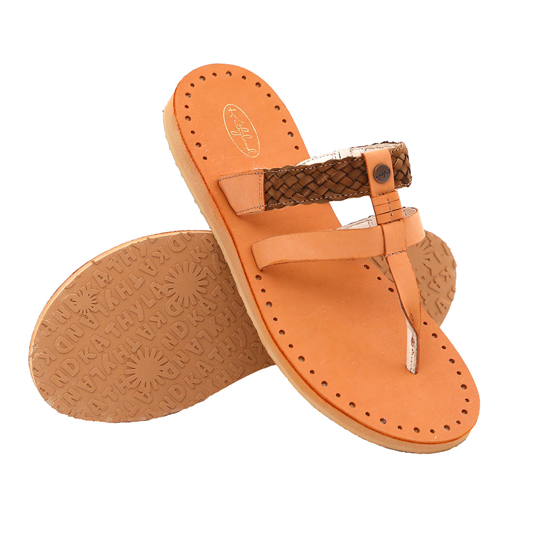 Millffy Womens Sheepskin Sandals naked Thong Slippers leather sandel outdoor sandals