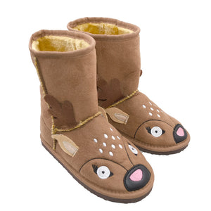Millffy Animal Character boot Slippers for Kids Boys and Girls Slipper Boots Winter Warm Shoes