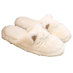 Load image into Gallery viewer, Millffy Plush kitty Slippers Women cat Animal Comfy Cute Warm Home Indoor slippers

