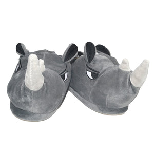 Stuffed Animal rhinoceros Slippers Cozy Children's Slippers rhino Sneaker Boys Slippers