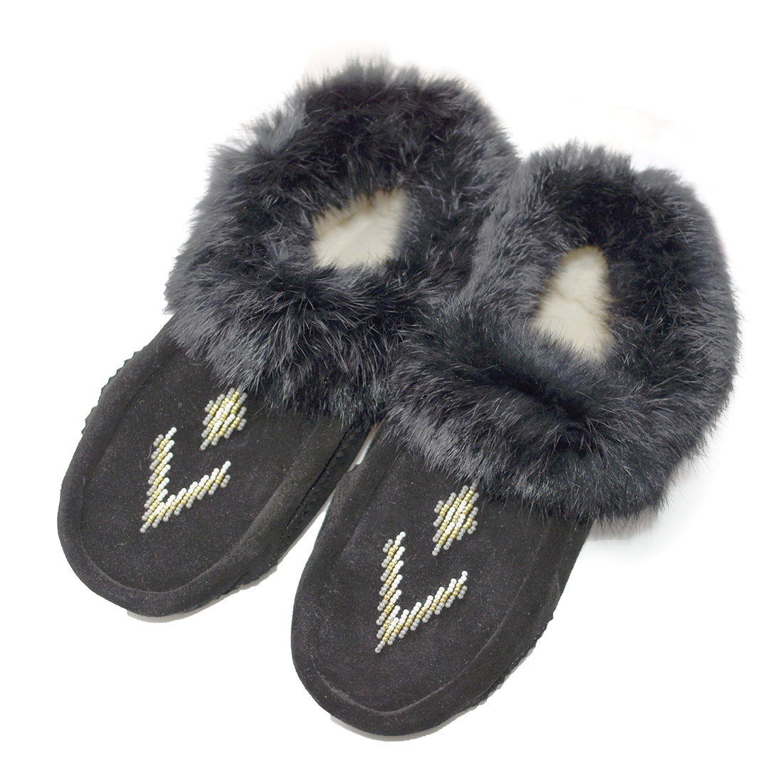 Millffy Native dechic slippers unisex Canadian-Made Moccasins leather slippers