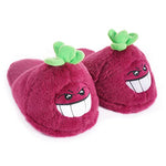 Load image into Gallery viewer, Millffy Women&#39;s Cute Plush Mangosteen Fruit Slippers Girls Boys Bedroom Slippers
