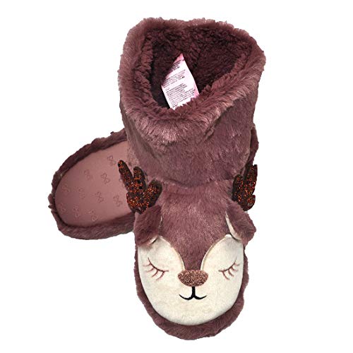 Millffy Plush Unicorn Slipper Cat Boots | Cozy Plush Bunny Shoes Woman Rabbit Slippers | Cute Fluffy Kitten Girls Slippers