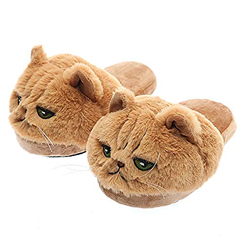 Women's SOXO slippers with a picture of a cat and a hard TPR sole - 13,99 €  | online shop SOXO