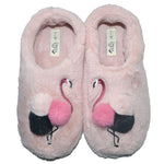 Load image into Gallery viewer, Millffy cartoon slippers heeled slippers flamingo slippers for women bear shoes slippers
