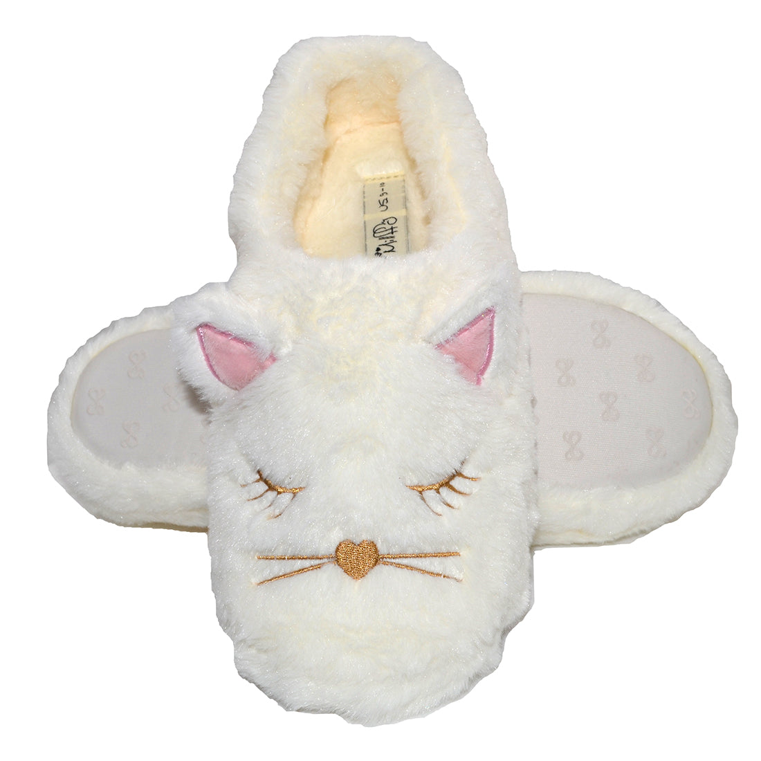 Millffy Animal Soft Cozy Plush Slippers womens cat slippers Bedroom cat girl fuzzy slippers