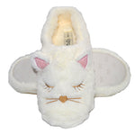 Load image into Gallery viewer, Millffy Animal Soft Cozy Plush Slippers womens cat slippers Bedroom cat girl fuzzy slippers
