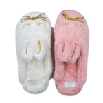 Load image into Gallery viewer, Millffy Cute Bunny Fuzzy Slippers Animal Rabbit Plush Women Bedroom Slippers
