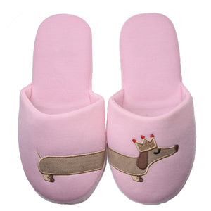 Millffy dachshund slippers sausage dog bedroom slippers for women wonder woman slippers