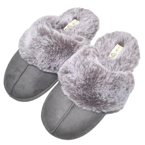 Millffy wide womens slippers women fur lined clogs scuff slippers for women slippers unisex