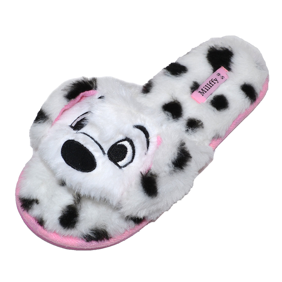 Millffy fuzzy fluffy open toe slippers for Women cat puppy Thong Slides flip flop slippers