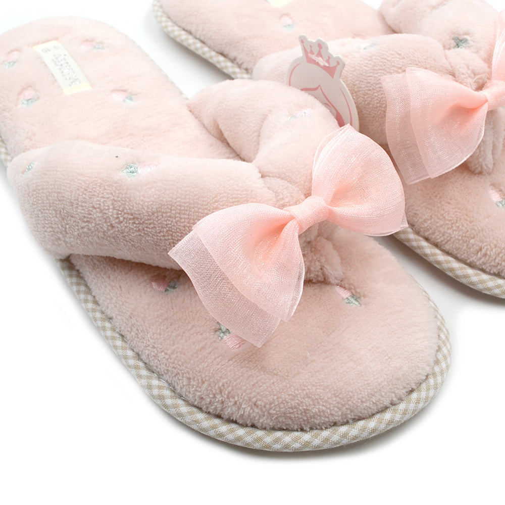 Millffy Home Floor Soft Coral Velvet Fleeces Slippers Shoes flip Flops Japanese-Style Slippers