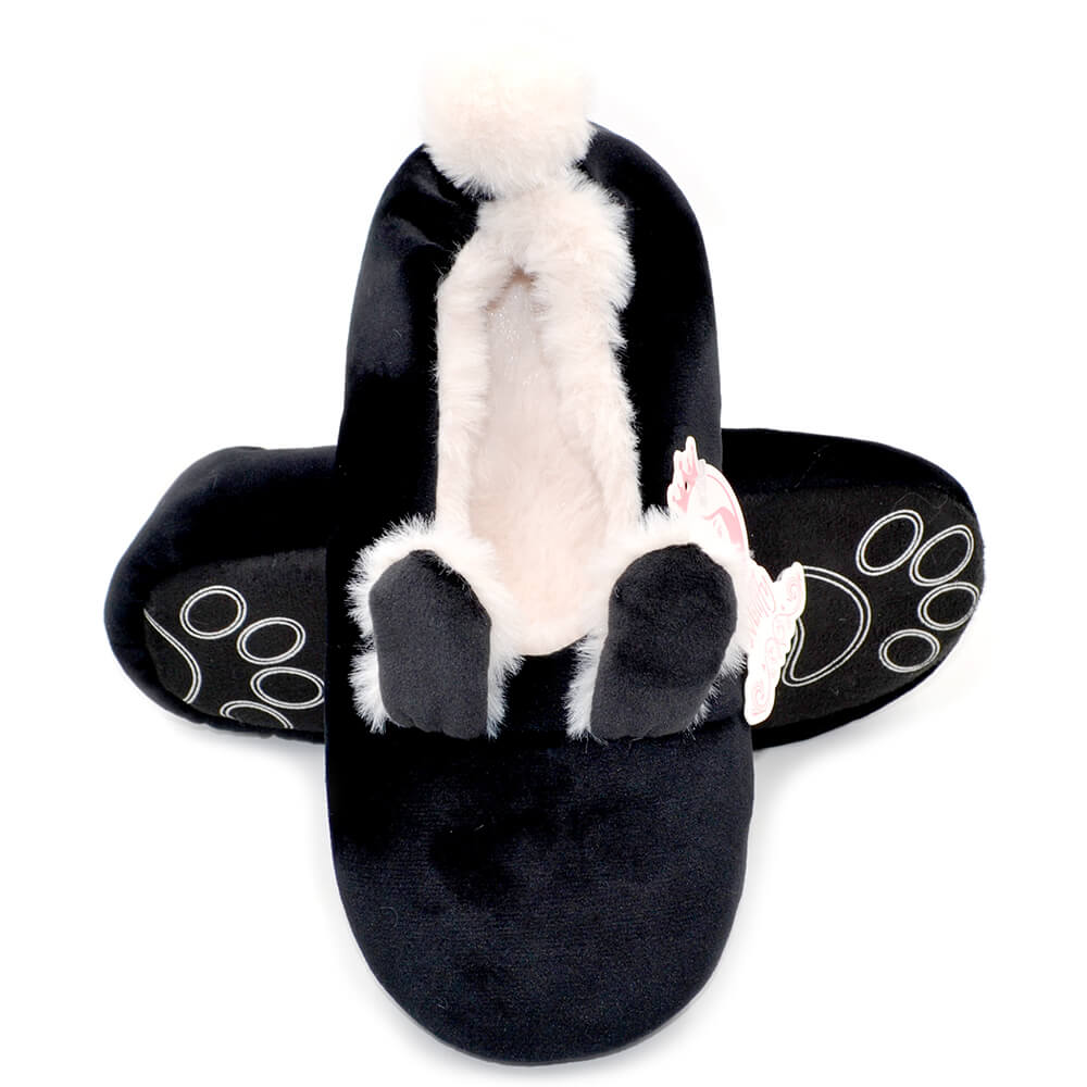 Millffy New Softest and Best Made Memory Foam Women's Ballerina Faux Fur Cuffed Slipper Socks