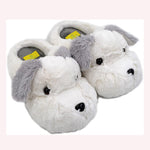 Load image into Gallery viewer, Millffy Cute Puppy Dog Stuffed Animal Slippers Soft Plush Dog Slipper Warm House Slippers
