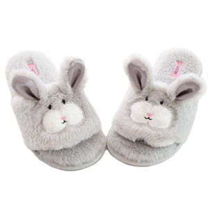 Open Toe Slippers for Women|Womens Cute Bunny Slippers|Pink Fuzzy Dog Slippers|flip Flops Indoor House Slippers