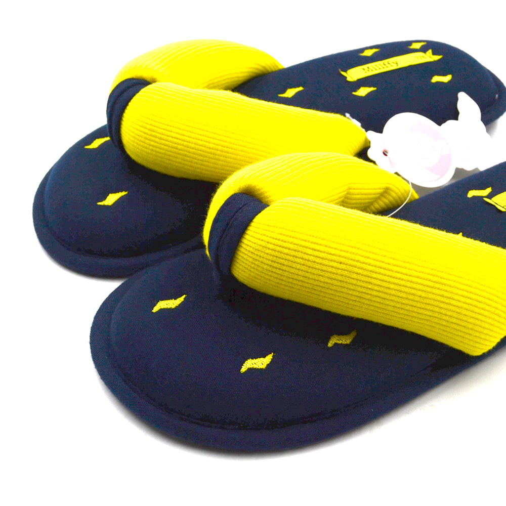 Millffy Memory Foam Cushioning Summer SPA Women's Knit Thong Slipper Japanese Cotton Slippers